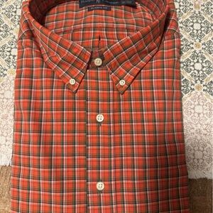 NWT Ralph Lauren Plaid Button Up Size: 2XB (Extra Big)